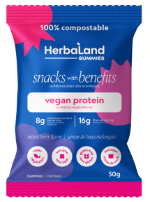 Herbaland   Protein Gummies - Mixed Berry 12 x 50g