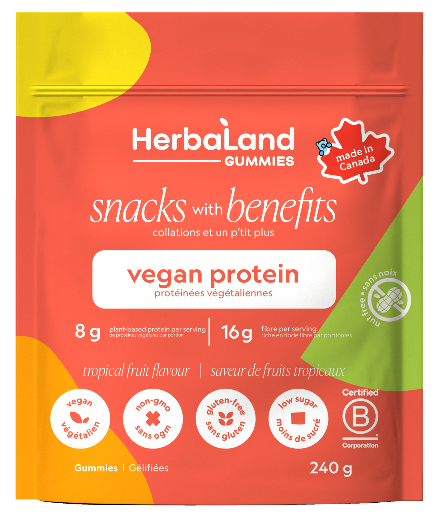 Herbaland   Protein Tropical - Eco Size 6 x 240g