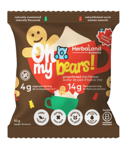 Herbaland   Oh My Bears! Gingerbread Chai 12 x 50g