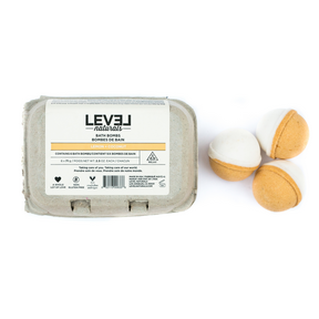 Level Naturals-Lemon + Coconut Bath Bombs