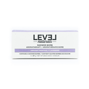 Level Naturals-Shower Bombs Lavender + Menthol