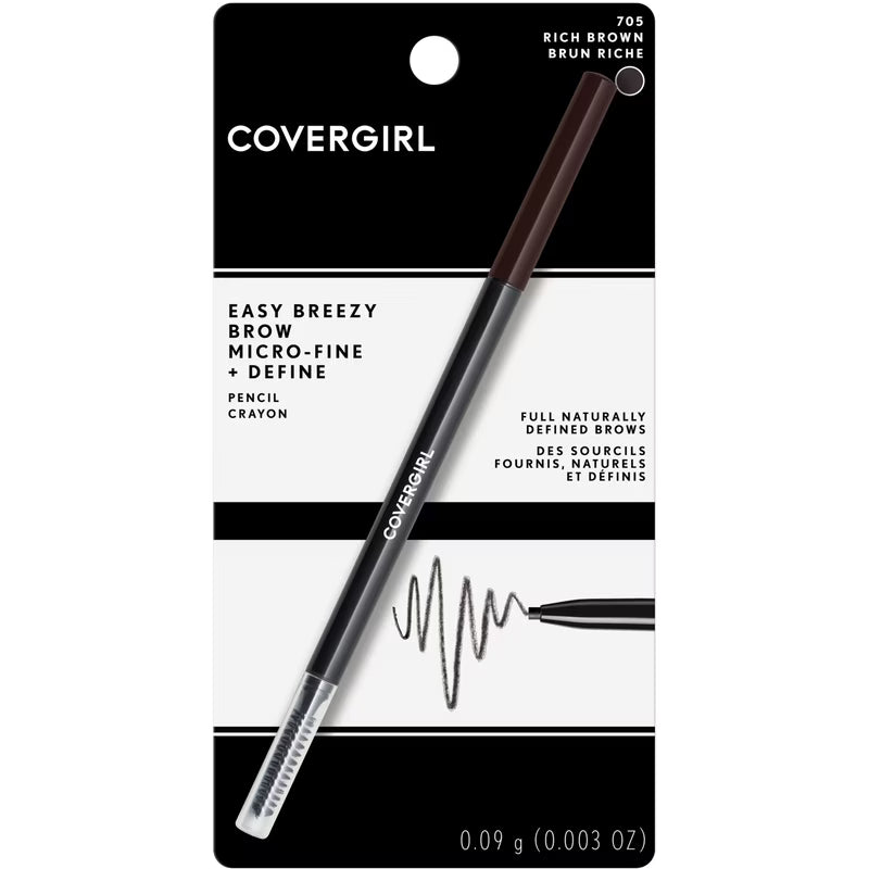 COVER GIRL EASY BREEZY BROW MFINE+DEF705 BR RICH pack of 2