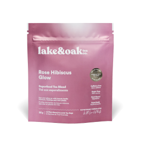 Lake & Oak Tea Co.   Rose Hibiscus Glow 6 x 10bg