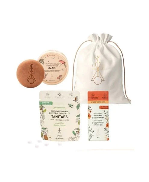 TANIT Bath (1ea-deo peach,toothpaste,oasis shamp)