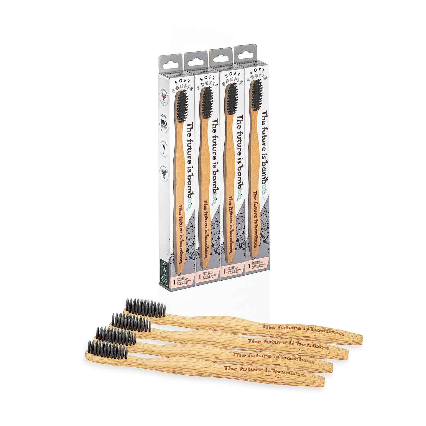 THE FUTURE IS BAMBOO Charcoal 12/Box