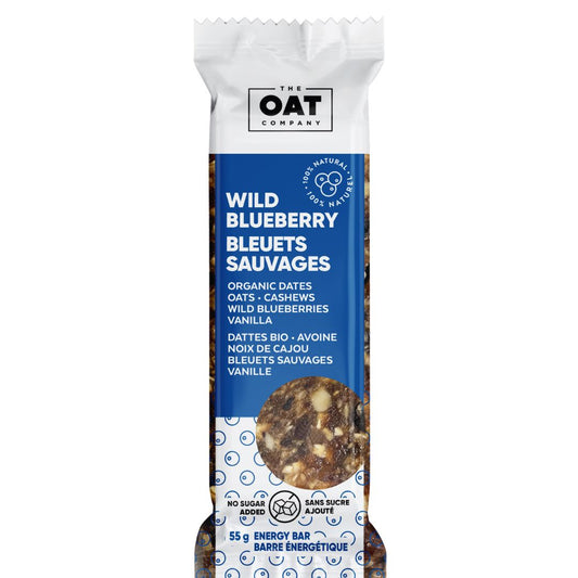 The Oat Company   Wild Blueberry Energy Bars 12 x 55g