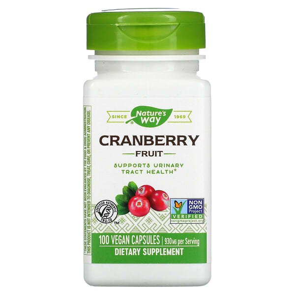 Nature's Way - Cranberry Fruit - 100 Veg Caps