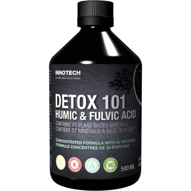 Innotech - Detox 101 - Humic & Fulvic Acid + 500 ml