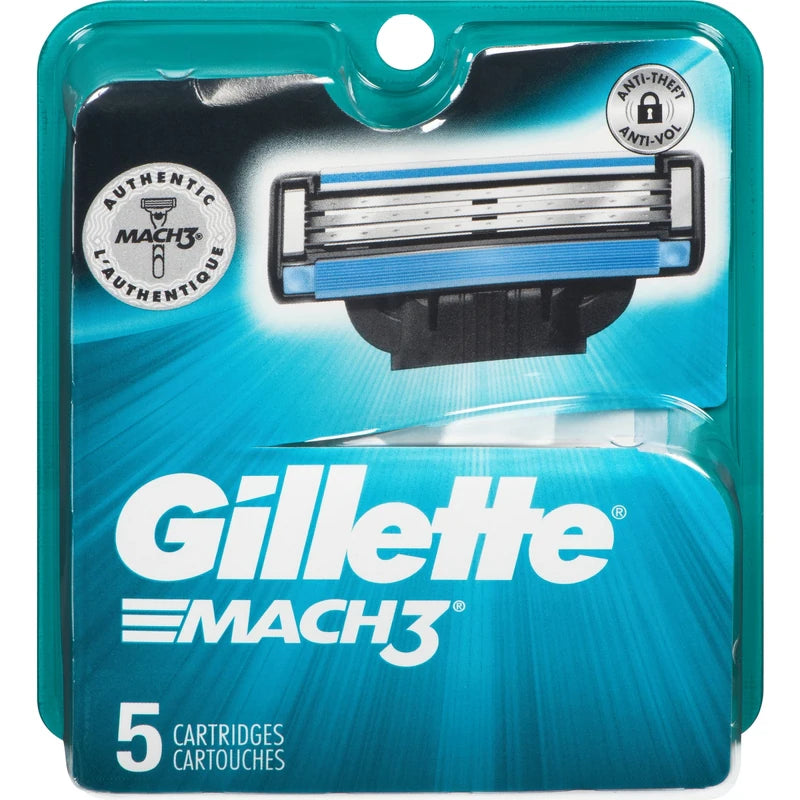 GILLETTE MACH3 CARTRIDGES 5