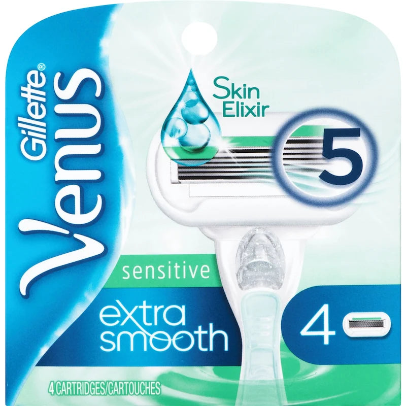 VENUS CARTRIDGES SENSITIVE DELUXE SMOOTH 4