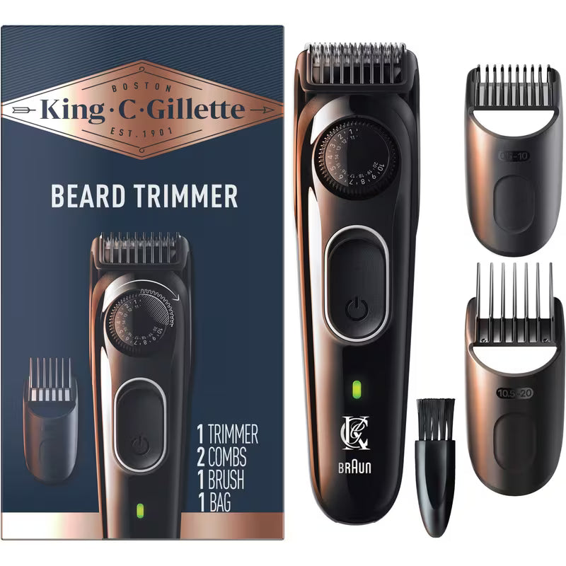 KING C GILLETTE BEARD TRIMMER pack of 3