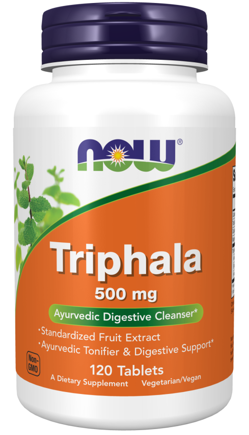 NOW Triphala 500mg 120tab