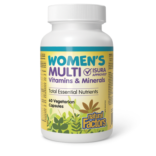 Natural Factors   Women’s Multi Vitamins & Minerals   60vcaps