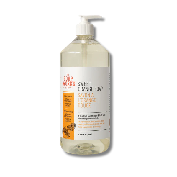 Soap Works Sweet Orange Soap 1L