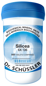 SCHÜSSLER MINERAL TISSUE SALTS    N°12 Silicea    NO.12-500 6X