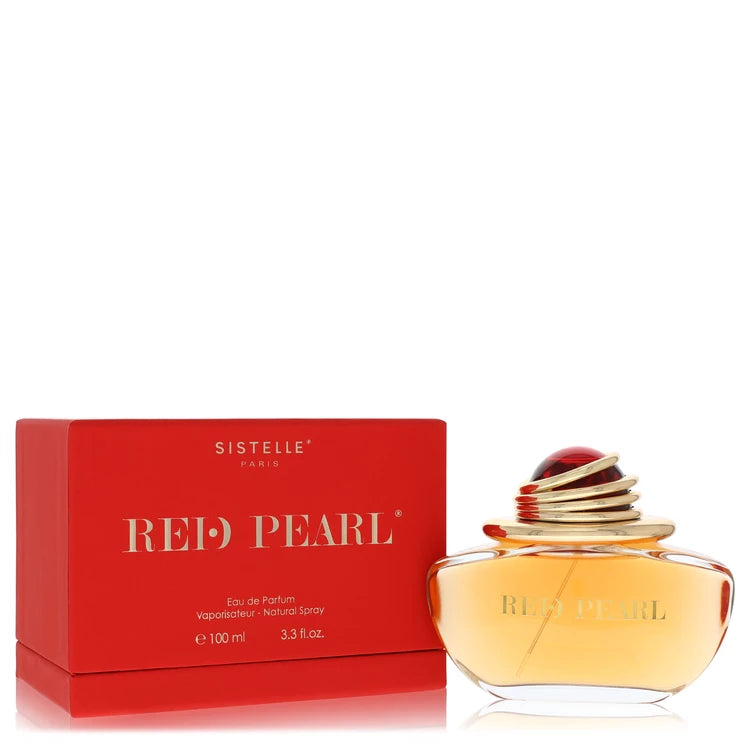 Red Pearl Eau De Parfum Spray By Paris Bleu 3.4 oz Eau De Parfum Spray