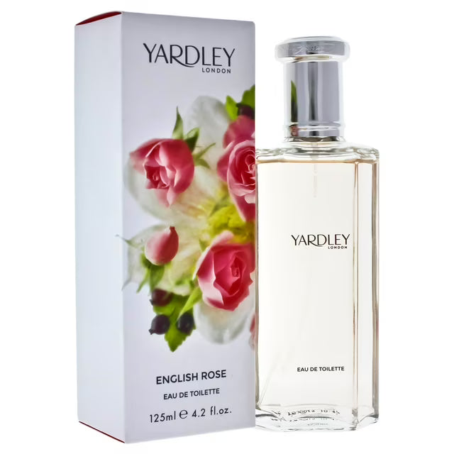English Rose Yardley Eau De Toilette Spray By Yardley London 4.2 oz Eau De Toilette Spray