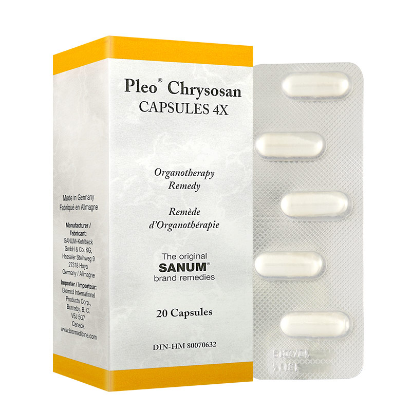 Pleo Sanum Pleo Chrysosan Capsules 4X 20 capsules