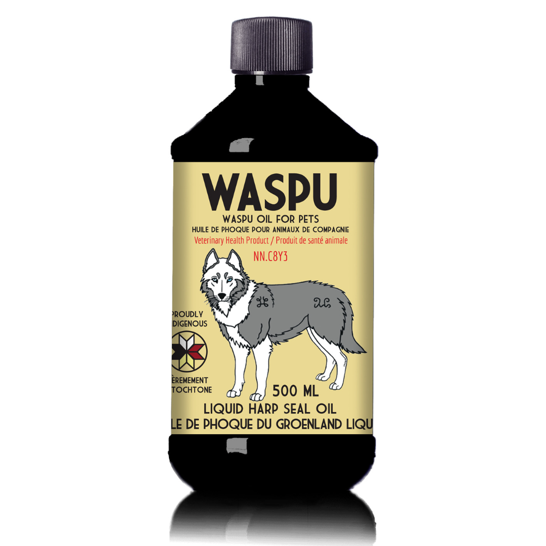 WASPU BOTTLED SEAL OIL FOR PETS 500ml