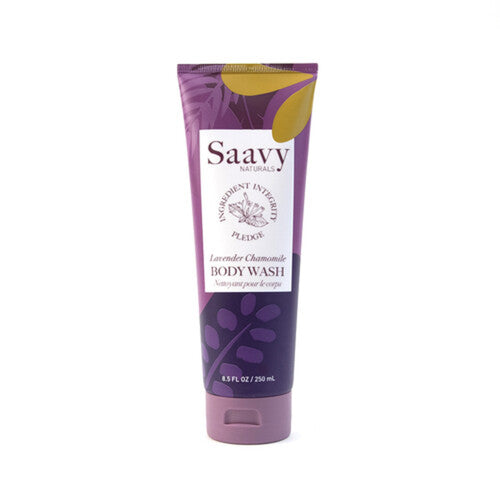 SAAVY NATURALS Lavender Chamomile Body Wash 250mL
