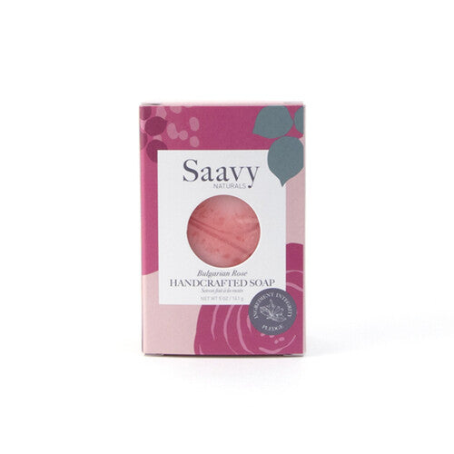 SAAVY NATURALS Bar Soaps SAAVY NATURALS Bar Soaps Bulgarian Rose Bar Soap 141g
