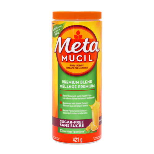 Metamucil Natural Sugar Free Orange 421g