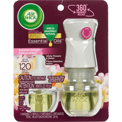 AIRWICK OIL SUMMER DELIGHTS pack of 3