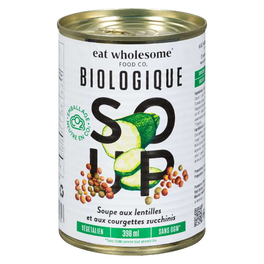 Eat Wholesome Lentil & Zucchini Soup 398 ML