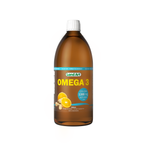 Land Art   Omega-3 Cold Pressed Oil - Orange 500ml