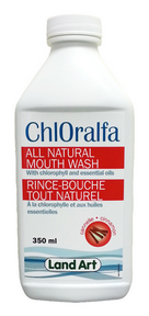 Land Art   Chloralfa Mouth Wash Cinnamon 350ml