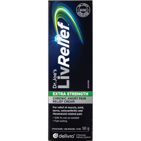 LivRelief   LivRelief ExtraStrength Pain Relief 50g