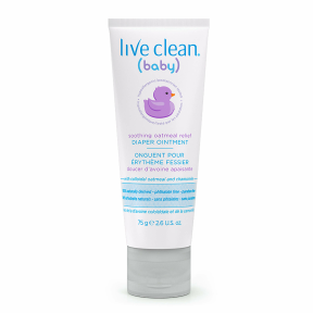 Live Clean   Baby Soothing Oat Diaper Ointment 75g