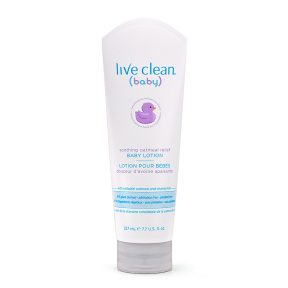 Live Clean   Baby Soothng Oatmeal Relief Lotion 227ml