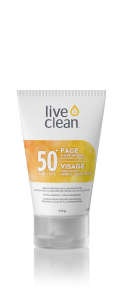 Live Clean   Sheer Mineral Sun Lotion SPF50 Face 113g
