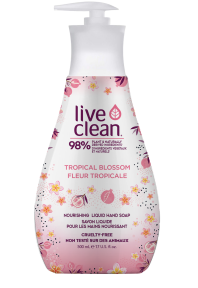 Live Clean   Tropical Blossom Liquid Hand Soap 500ml