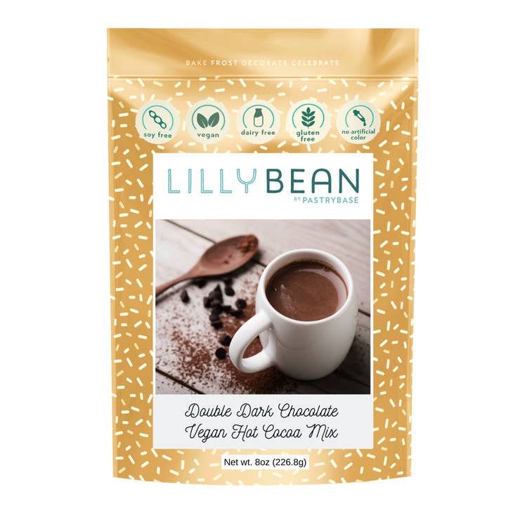 LILLY BEAN Seasonal LILLY BEAN Seasonal Dbl.Dark Choc Vegan HotChocMix226g