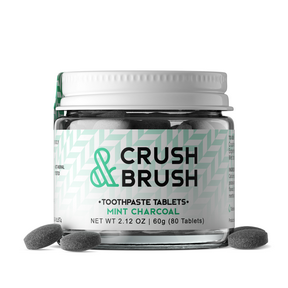 Nelson Naturals   Crush and Brush - Charcoal 60g