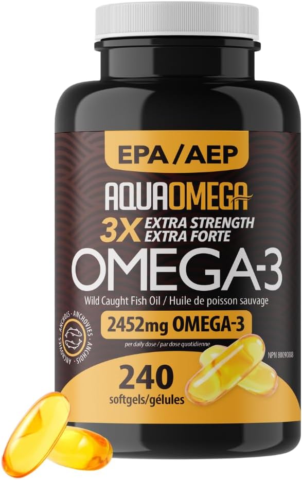 AQUAOMEGA 3X EPA SoftGel 240ct