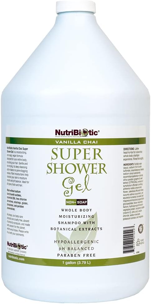 NUTRIBIOTIC Shower Gel Van. Chai, 3.78l