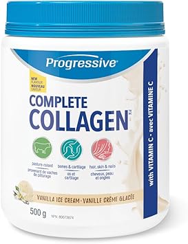 Progressive Complete Collagen Protein 500g Vanilla Ice Cream