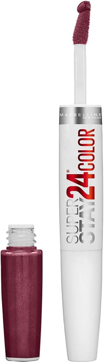 MAYBELLINE SUPERSTAY L/STK 2STEP 50 UNLIMT RAISIN pack of 2