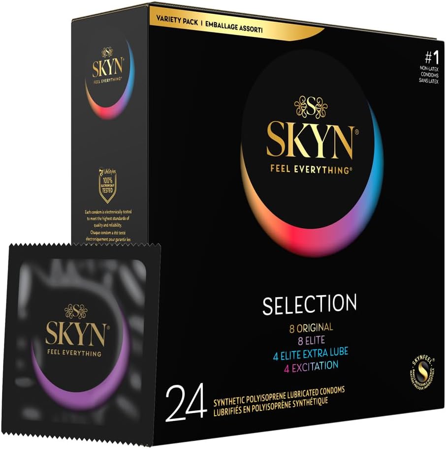 LIFESTYLES CONDOMS SKYN SELECTION 24