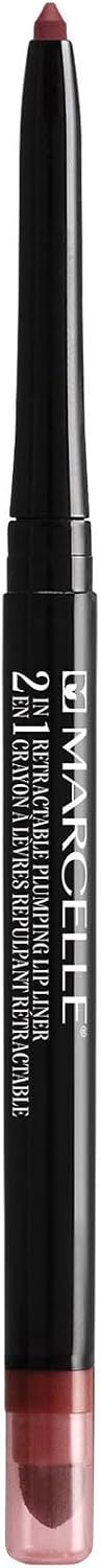 MARCELLE LIP LINER RETRACTABLE PLUMP 2IN1 NATURAL pack of 2