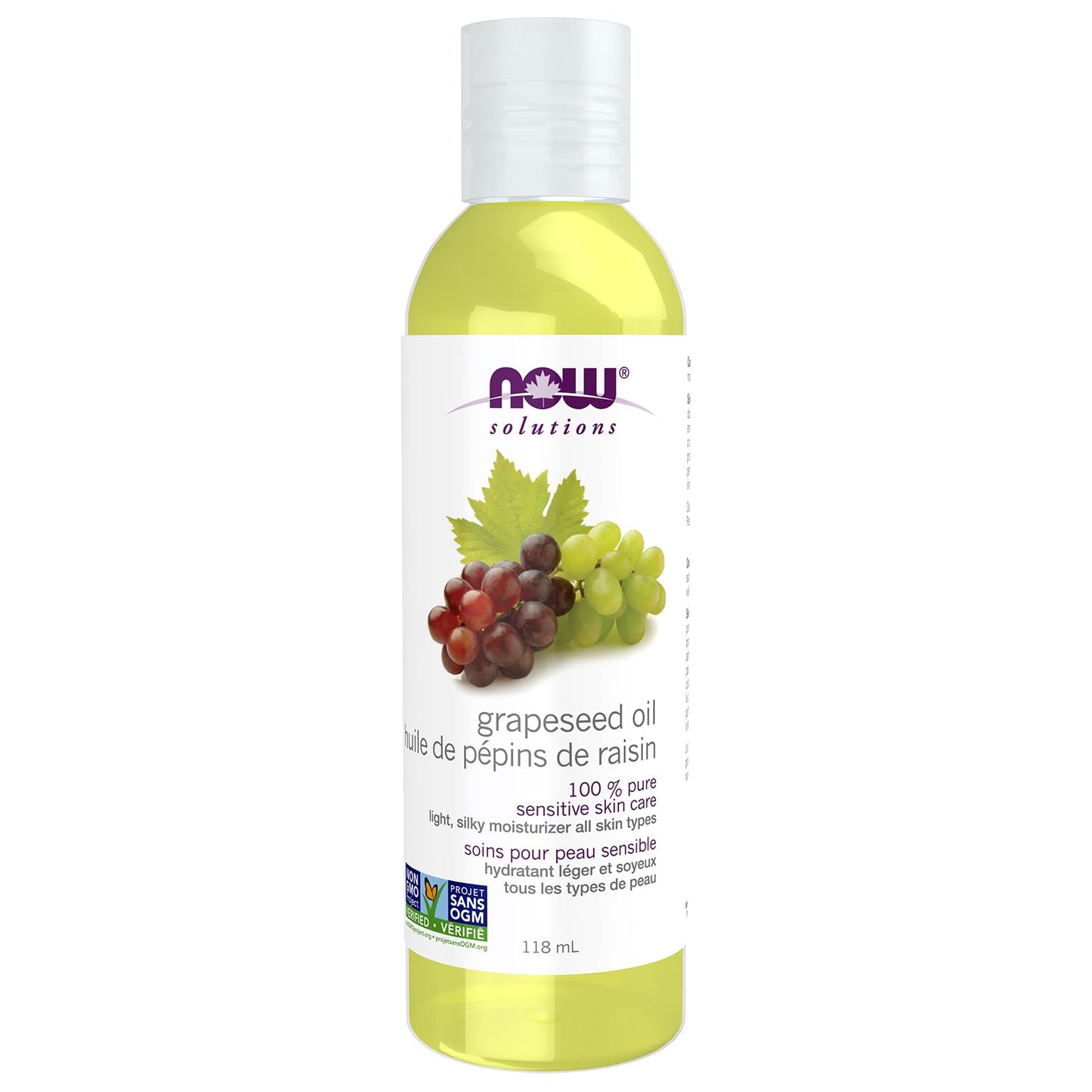 NOW Grape Seed Oil, Pure 118mL