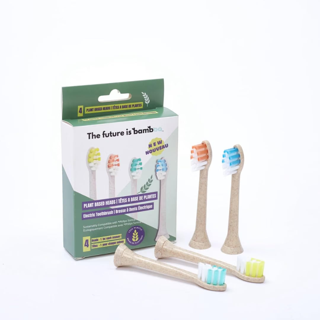 The Future Is Bamboo - Plant Based Electric TB Heads 4PK - 4ea