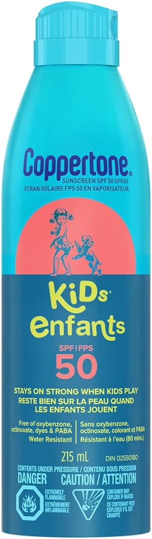 COPPERTONE SUNSCREEN SPF50 KIDS SP 215ML SPRAY