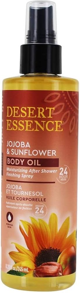 Desert Essence Jojoba & Sunflower Body Oil Spray 245ml