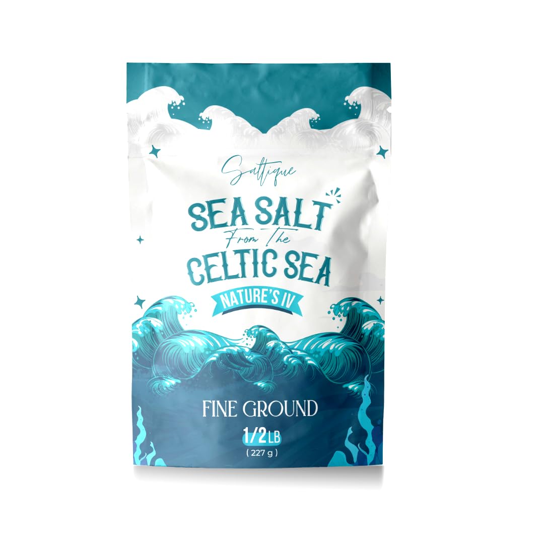 Saltique French Celtic - Fine Sea Salt 1/2lb 227g