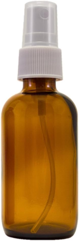ACC - Amber Boston Round Bottle 2oz 6CT