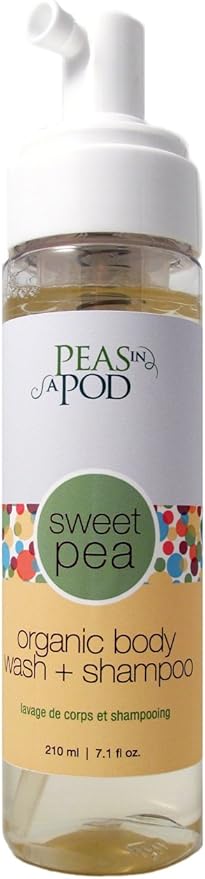 Peas In A Pod Sweet Pea Foaming Baby Body Wash 210ml